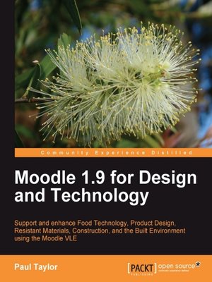 cover image of Moodle 1.9 for Design and Technology